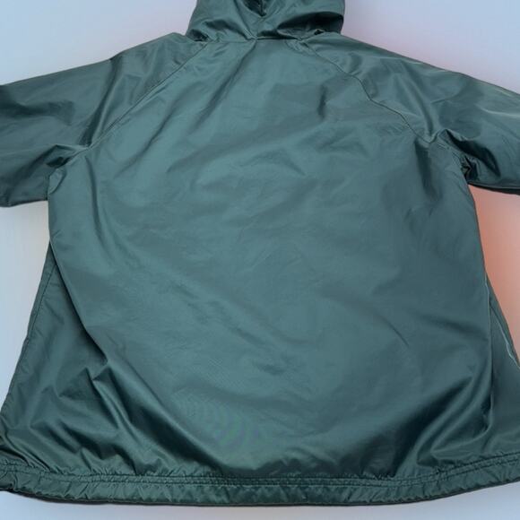 NOTRE DAME DANCE Women’s Medium Green Pullover Windbreaker Hooded Jacket - Picture 4 of 5